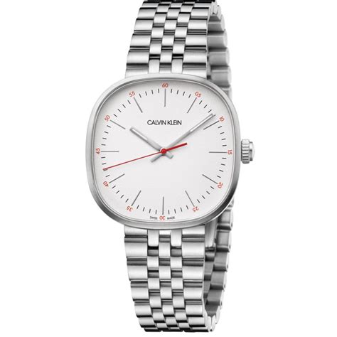 reloj calvin klein clon esfera blanca